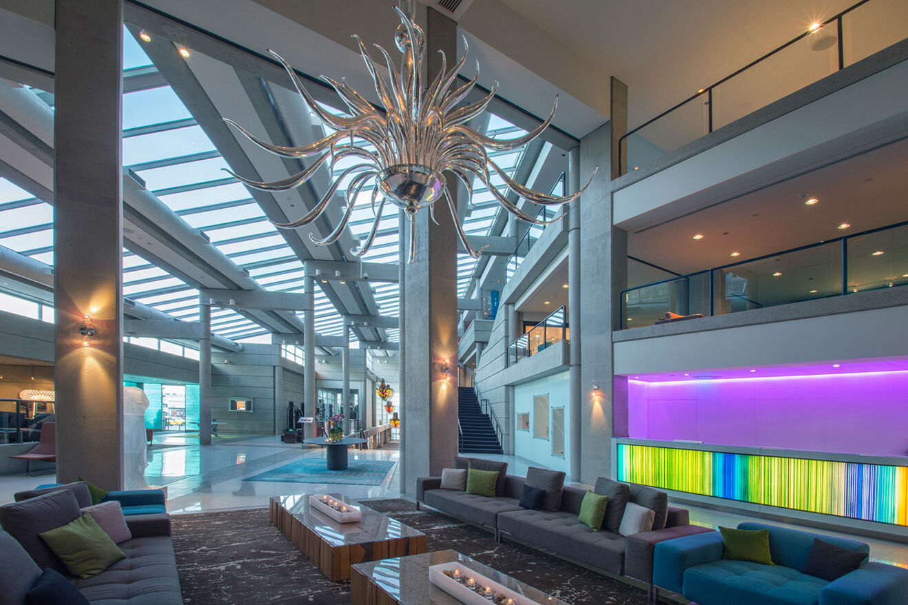 فندق مورانو، أحد فنادق بروفينانس تاكوما، واشنطن المظهر الخارجي الصورة The lobby of the Renaissance Boston Harbor Hotel